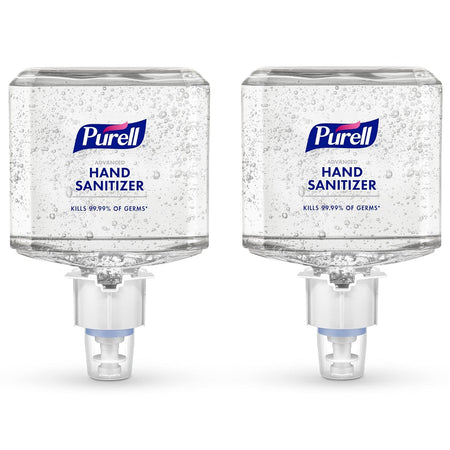 PURELL Advanced Hand Sanitizer Gel, Refreshing Gel, 1200 mL Hand Sanitizer Refill for PURELL ES4 Manual Dispenser (Pack of 2) - 5063-02