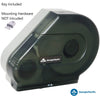Georgia-Pacific Single-Roll Jumbo Toilet Paper Dispenser by GP PRO (Georgia-Pacific), Translucent Smoke, 59009, 10.610" W x 5.390" D x 11.290" H
