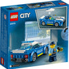 LEGO City Police Car Toy 60312 for Kids 5 Plus Years Old with Officer Minifigure, Small Gift Idea, Adventures Series, Car Chase Building Set