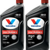 Valvoline Full Synthetic High Mileage with MaxLife Technology SAE 0W-20 Motor Oil 5 QT, Case of 3