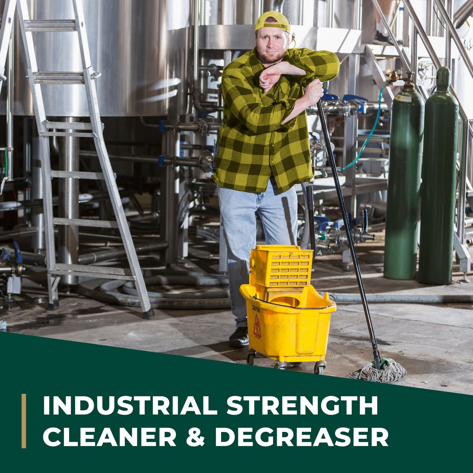 Simple Green 13005CT Industrial Cleaner and Degreaser, Concentrated, 127.8 Fl Oz, Pack of 1, White