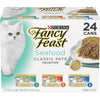Purina Fancy Feast Gravy Lovers Poultry and Beef Grilled Gourmet Wet Cat Food Variety Pack - (Pack of 24) 3 oz. Cans