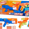 Nerf N Series Gear Up Pack, 3X Blasters, 18 Nerf N1 Darts, Kids Gifts, Outdoor Games, Ages 8+