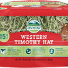 Oxbow Timothy Hay, Rabbit & Guinea Pig Hay, High Fiber for Digestive Health, Grown in the USA, Veterinarian Recommended Small Pet Supplies, for Rabbits, Guinea Pigs, & Chinchillas, 15 oz.