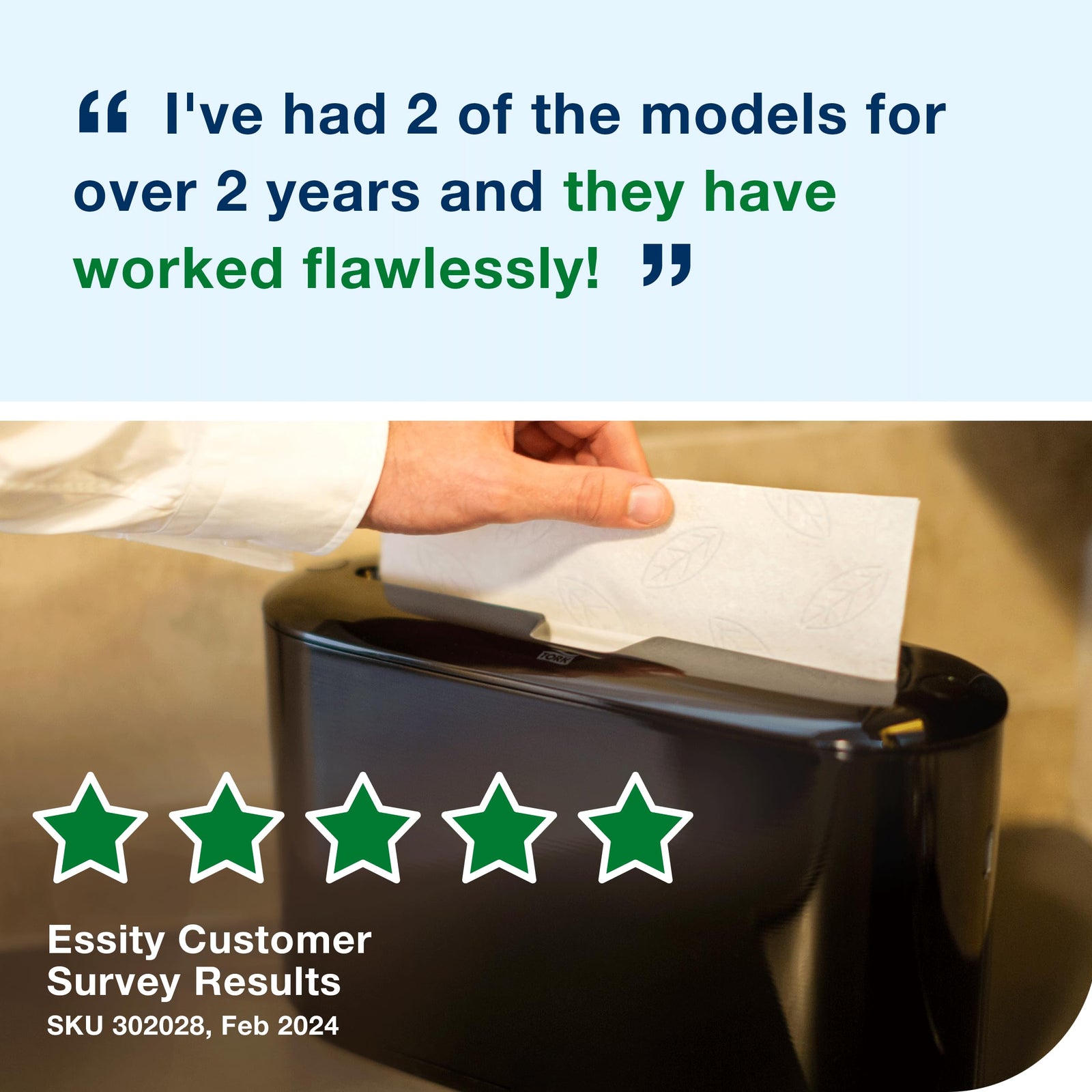 Tork Xpress Paper Towel Dispenser and Tork Multifold Hand Towel Natural H2