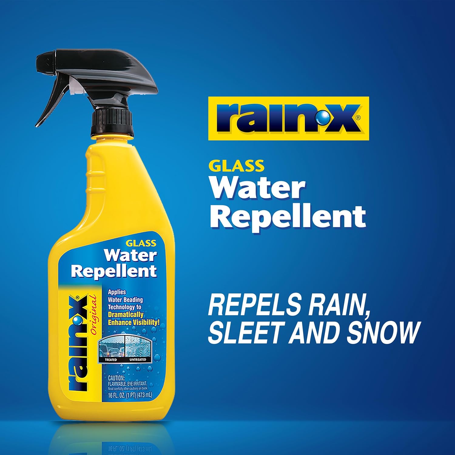 Rain-X 630168 Glass Water-Repellent Aerosol 12 oz.