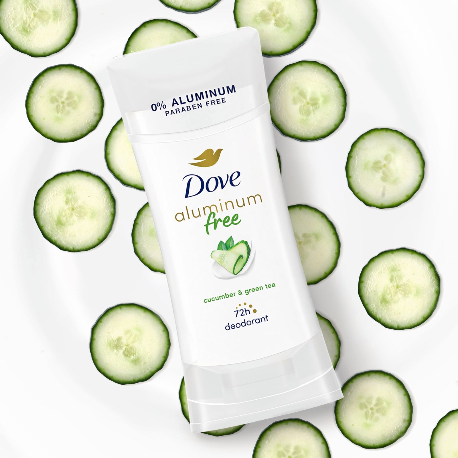 Dove Aluminum Free Deodorant for Women 3 Count Coconut and Pink Jasmine 72 hour odor protection 2.6 oz