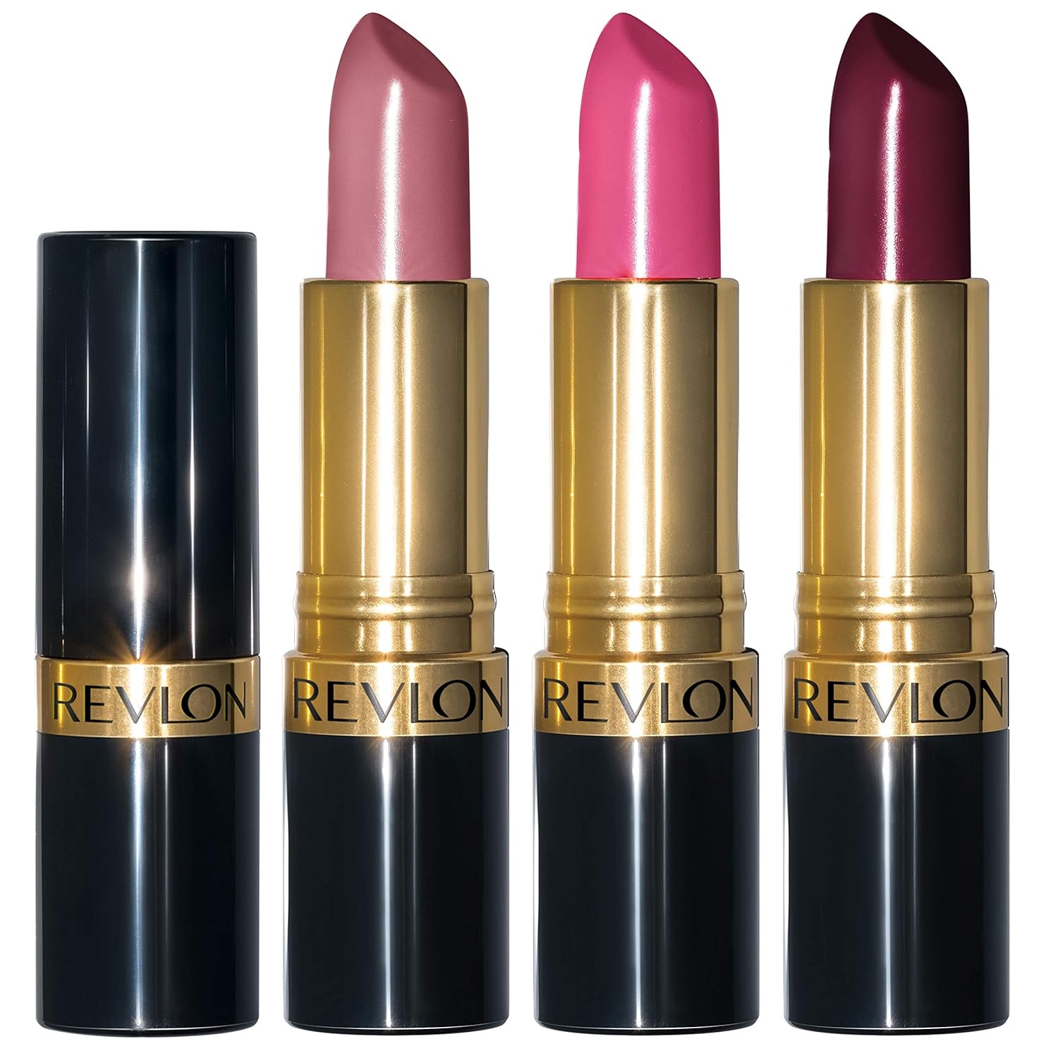 REVLON Super Lustrous Lipstick, High Impact Lipcolor with Moisturizing Creamy Formula, Infused with Vitamin E and Avocado Oil in Red/Coral, Extra Spicy (761) (Pack of 4)
