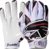 Franklin Sports Youth NFL Football Receiver Gloves - Kids Football Gloves Pair - NFL Team Logos and Silicone Palm