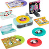 Fisher-Price Musical Toy Deluxe Rockin’ Record Player Pretend Turntable with 6 Albums for Preschool Play Plus Bonus Exclusive Holiday Album Kids Ages 3+ Years (Amazon Exclusive)