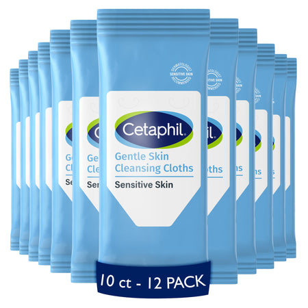 Cetaphil Gentle Waterproof Makeup Remover, Oil-Free Formula Suitable for Sensitive Skin, 6.0 Fluid Ounce