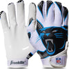 Franklin Sports Youth NFL Football Receiver Gloves - Kids Football Gloves Pair - NFL Team Logos and Silicone Palm