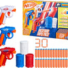 Nerf N Series Backyard Triple Pack, Includes 3 Flex Blasters, 3 Targets, 30 N1 Darts, Christimas Stocking Stuffer Gifts, Ages 8+ (Amazon Exclusive)