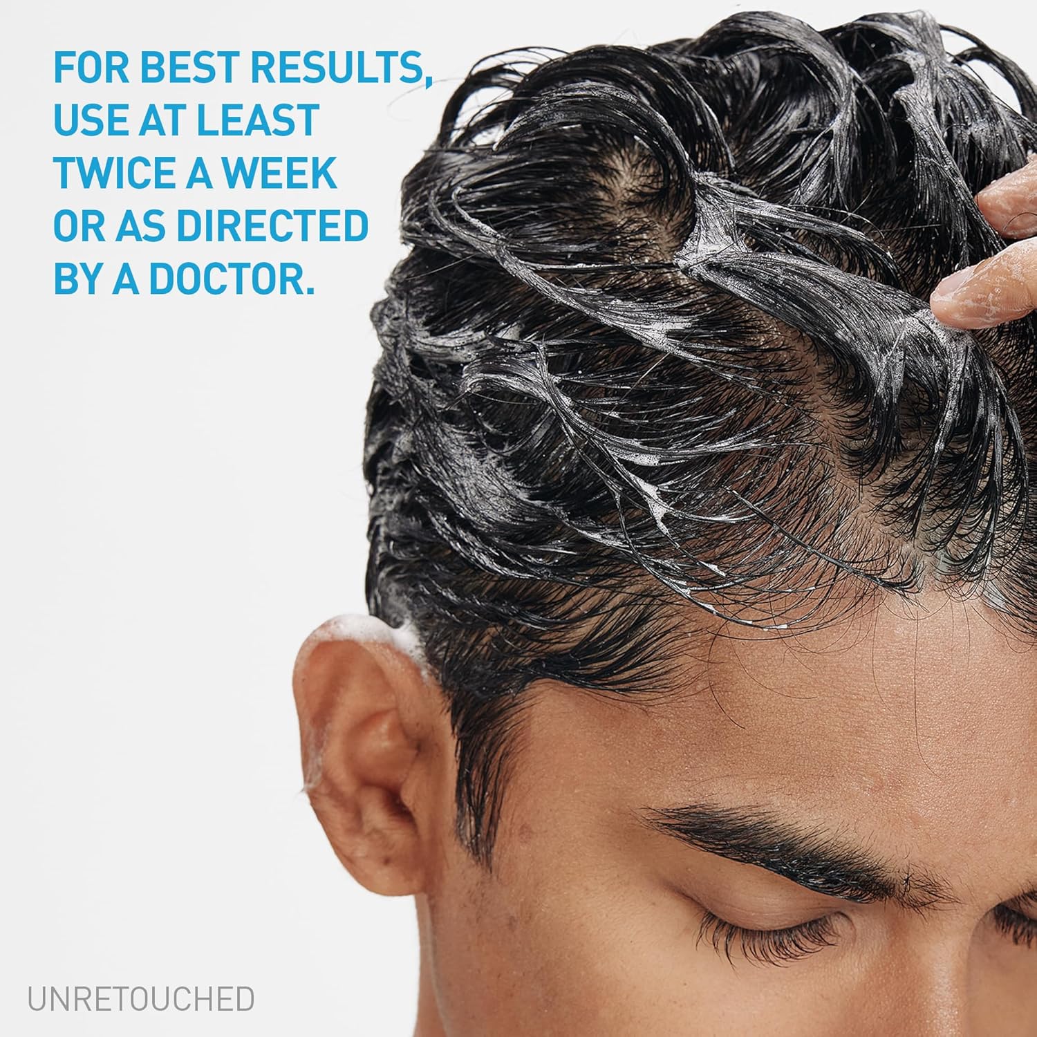 CeraVe 2 In 1 Hydrating Anti Dandruff Shampoo And Conditioner Twin Pack, 1% Pyrithione Zinc Dandruff Treatment Helps Eliminate Dandruff, Color Safe & Sulfate Free, 12 Fl Oz Each (Set of 2)