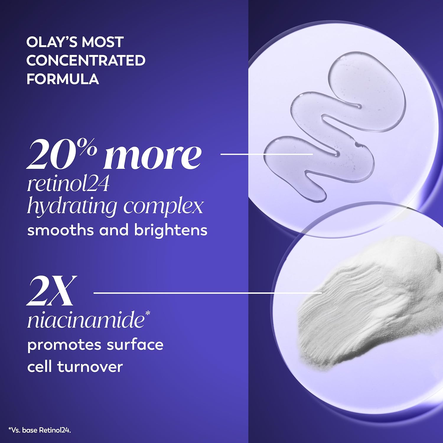 Olay Retinol Face Moisturizer, 24 MAX Anti-Aging Night Cream for Women, Fragrance-Free, Anti-Wrinkle Skin Care (1.7 oz) & Trial Size Retinol Cleansing Melts, Water-Activated Face Wash (12 ct)
