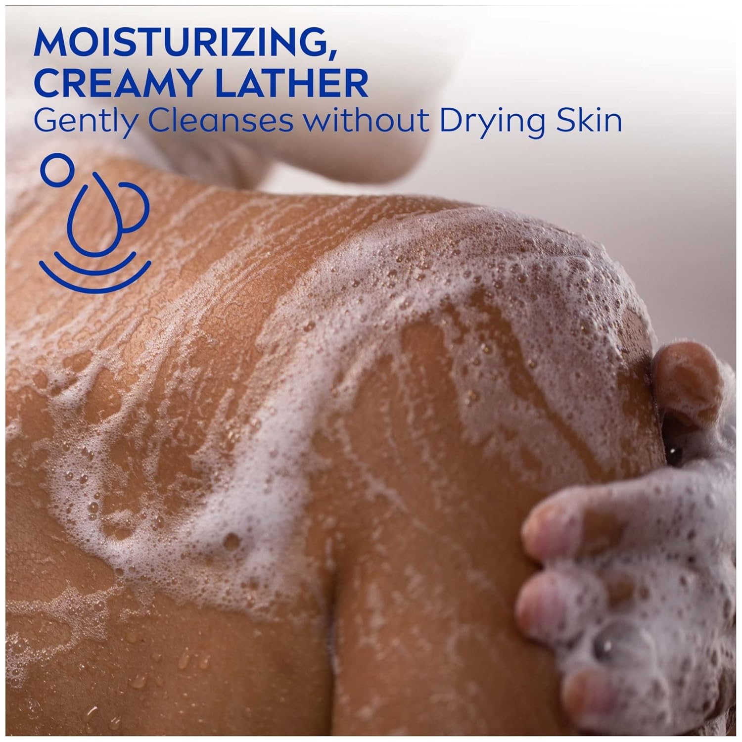 NIVEA Pampering Cocoa and Shea Butter Body Wash with Nourishing Serum, Moisturizing Body Wash for Women, Enriched with Provitamin B5 and Vitamin E, 20 Fl Oz Bottle