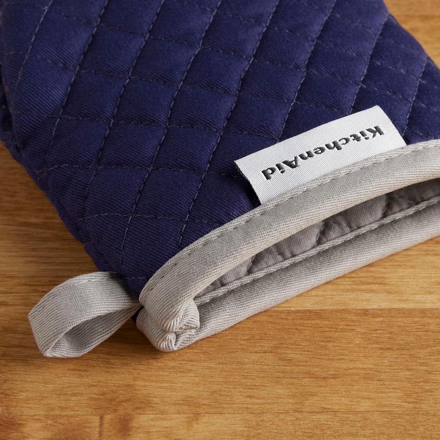 KitchenAid Asteroid Mini Oven Mitt Set, 5.5"x8", Charcoal Grey, 2 Piece