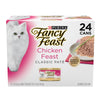 Purina Fancy Feast Gravy Lovers Poultry and Beef Grilled Gourmet Wet Cat Food Variety Pack - (Pack of 24) 3 oz. Cans