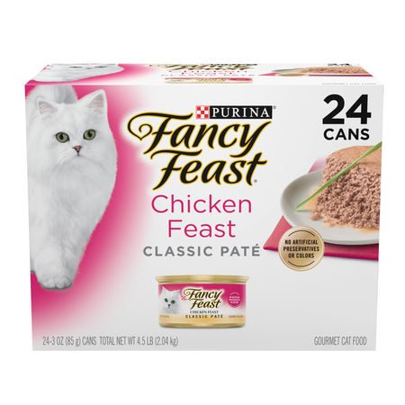 Purina Fancy Feast Gourmet Wet Cat Food Variety Pack, Petites Gravy Collection, break-apart tubs, 24 servings - (Pack of 12) 2.8 oz. Tubs