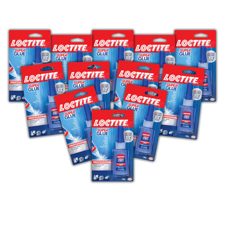 Loctite Super Glue Liquid Professional, Clear, 0.7 fl oz Bottle, 4 Pack - Superglue for Plastic, Wood, Metal, Crafts & Repair, Cyanoacrylate Adhesive Instant Glue, Quick Dry