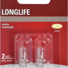SYLVANIA - 168 Long Life Miniature - Bulb, Ideal for Interior Lighting - Map, Dome, Trunk, Cargo and License Plate (Contains 2 Bulbs)
