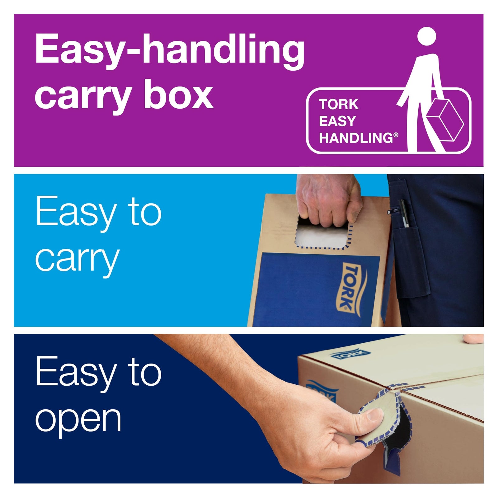 Tork Hand Towel Roll, Natural, Universal, H80, Extra Large, 100% Recycled, 1-Ply, 6 Rolls x 1000 ft, 8031000