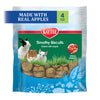 Kaytee Timothy Biscuits, Apple, for Guinea Pigs & Rabbits | Baked Treat | 4 oz | Pack of 2 | Small Animals