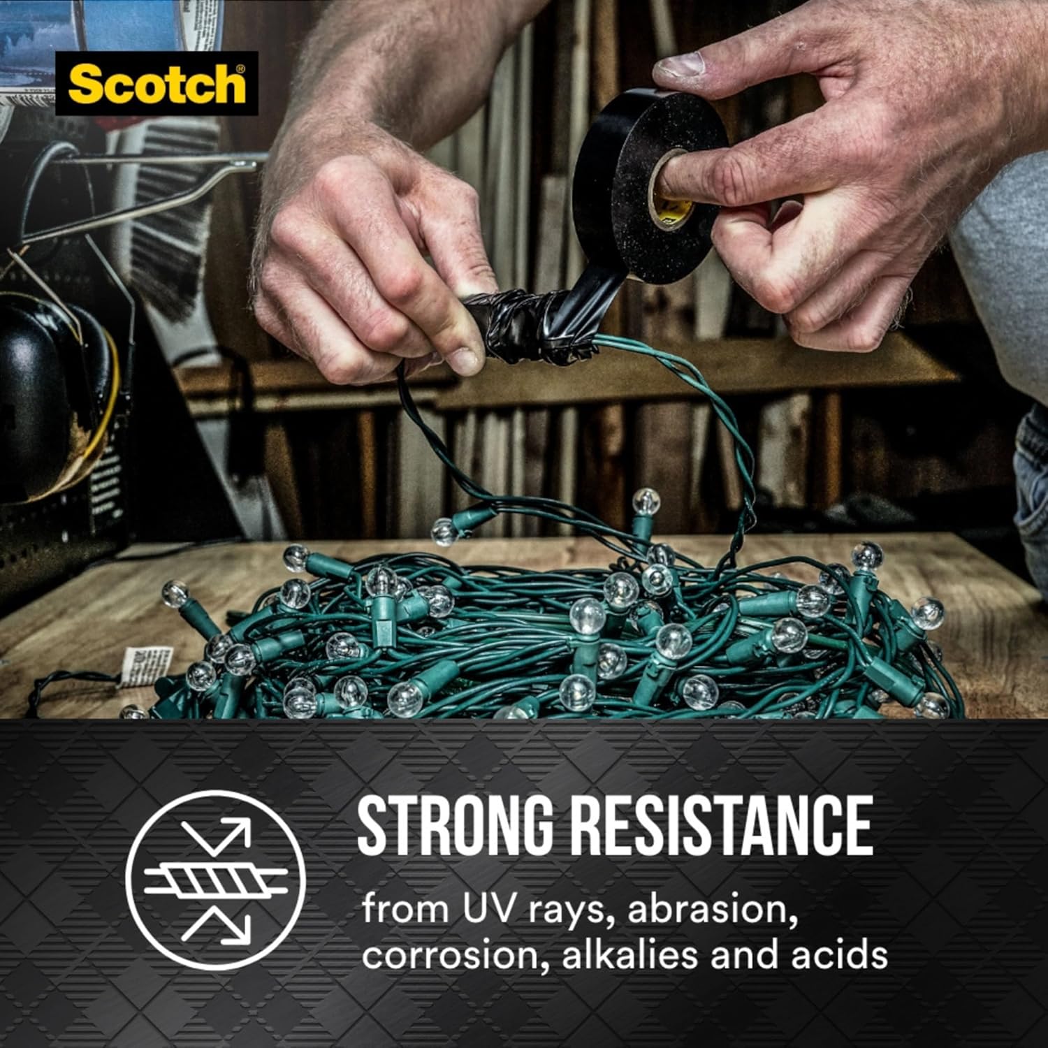 Scotch 3M Super 33+ Vinyl Electrical Tape.75-Inch by 66-Feet, 10-Pack