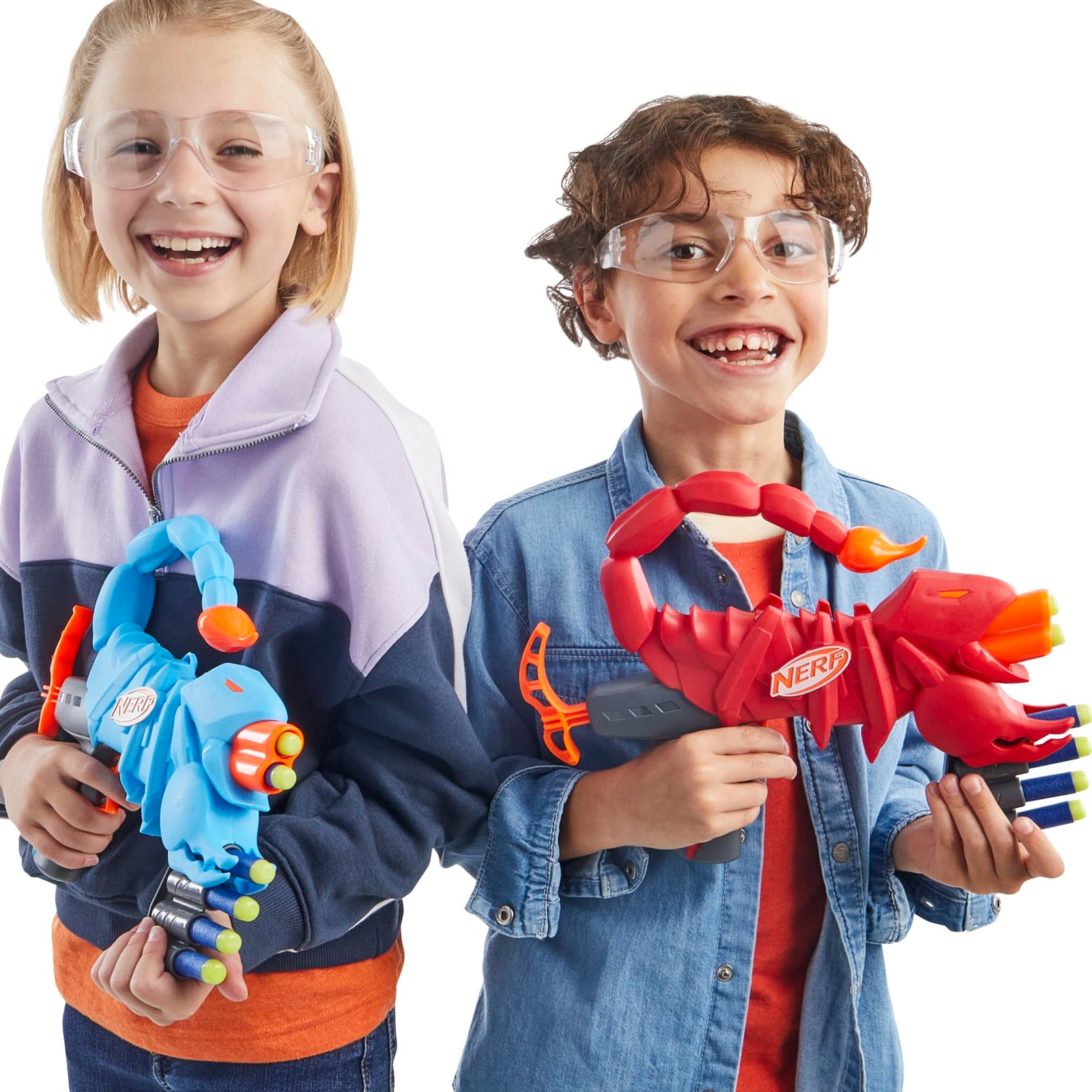 Wild Venompack, Includes 2 Easy Play Nerf Blasters, Scorpion Designs, 20 Nerf Elite Darts, Snake Toys, Ages 6+ (Amazon Exclusive)
