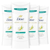 Dove Advanced Care Antiperspirant Deodorant Stick Cool Essentials 4 ct for helping your skin barrier repair after shaving 72 hour odor control and sweat protection with Pro Ceramide Technology 2.6 oz