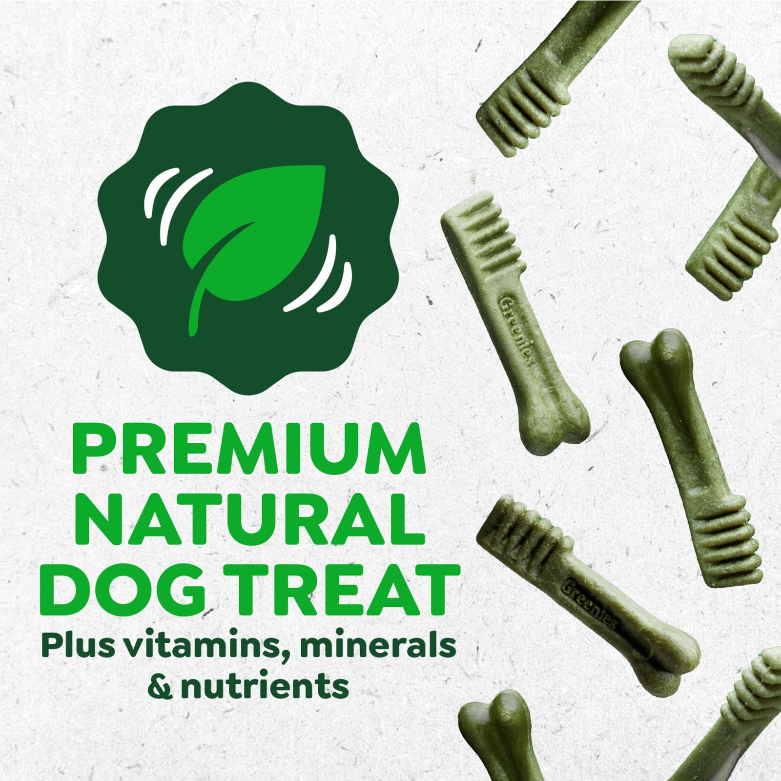 Greenies Veterinarian-Recommended Natural Dental Dog Treats Regular Size, Original Flavor, 12 oz. Pack, 43 Count