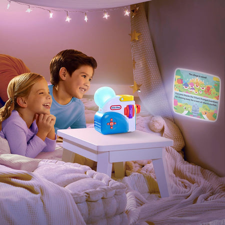 Little Tikes Story Dream Machine Baby Shark Heroes Collection, Storytime, Books, Audio Character, Toy Gift for Toddlers, Kids Girls Boys Ages 3+