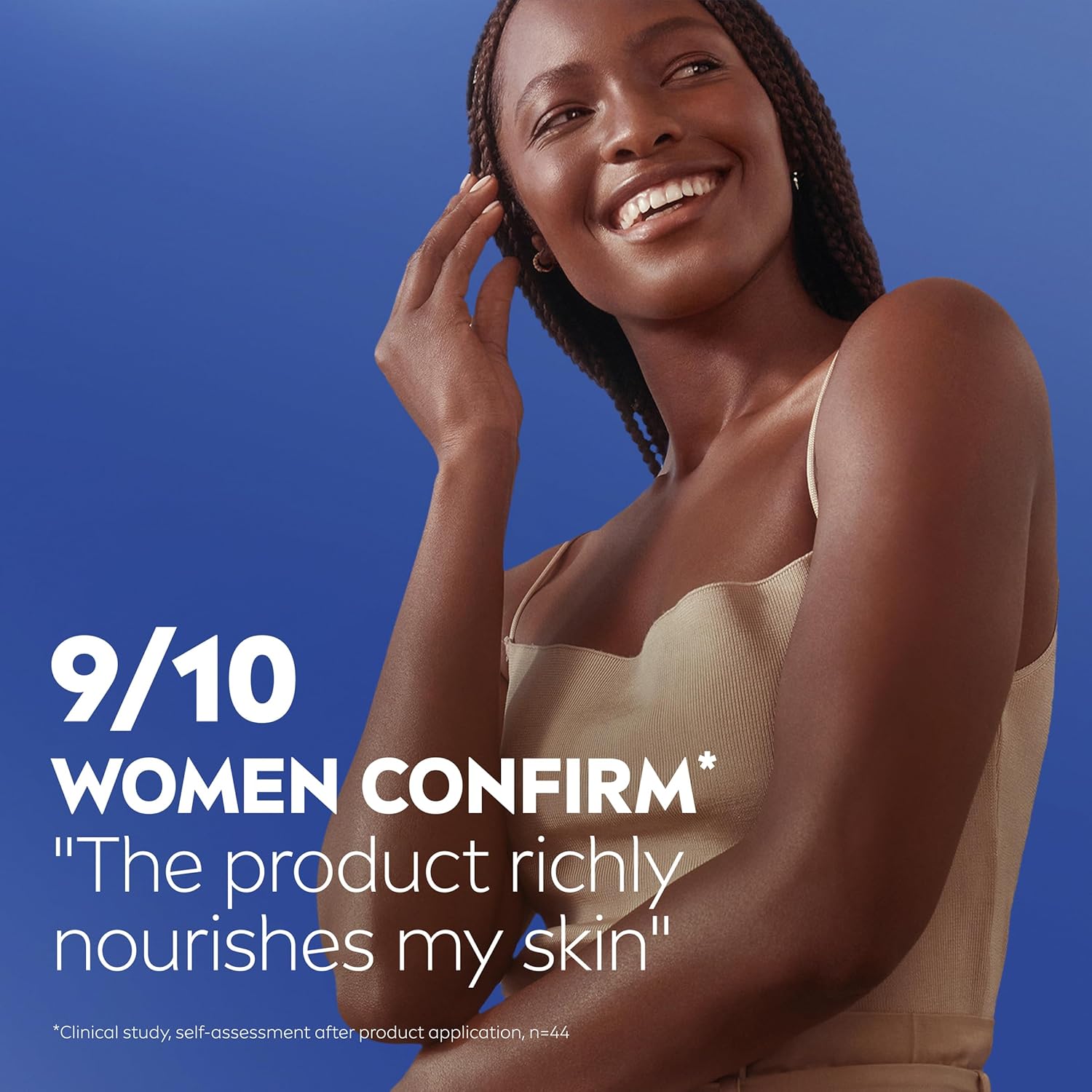 NIVEA Essentially Enriched Body Lotion for Very Dry Skin with Hyaluronic Acid, Almond Oil and Deep Nourishing Serum, 72-Hour Body Moisturizer, 16.9 Fl Oz Pump Bottle, Pack of 2