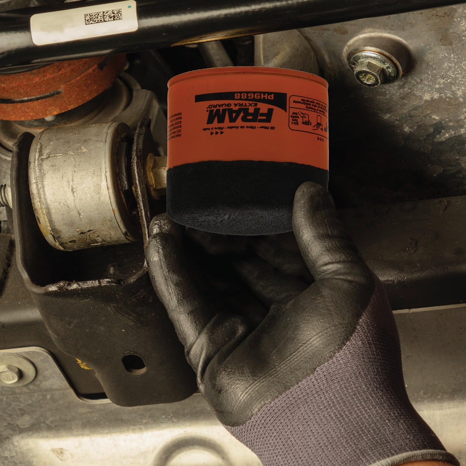 FRAM Extra Guard PH9688 10K Mile Change Automotive Replacement Interval Spin-On Engine Oil Filter for Select Vehicle Model Years, Vehicle Engine Protection Oil Filter for Everyday Drivers