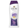 Olay Body Wash for Women, Age Defying with Vitamin E, 24hr Moisturizing, Hydrating & Refreshing, B3 Vitamin Complex, Free of Parabens & Phthalates, For All Skin Types, Scented, 33 fl oz (Pack of 4)