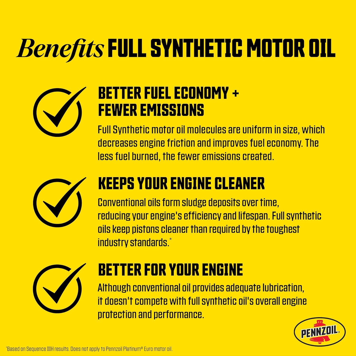 Pennzoil Platinum Euro AV Full Synthetic 5W-30 Motor Oil (1-Quart, Case of 6)