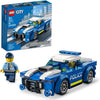 LEGO City Police Car Toy 60312 for Kids 5 Plus Years Old with Officer Minifigure, Small Gift Idea, Adventures Series, Car Chase Building Set