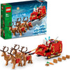 LEGO Santa's Sleigh - Building Toys for Kids, Boys & Girls, Ages 9+ - Indoor Christmas Decorations for Home W/Santa Claus Figurine & Reindeer - Gifts for Boys & Girls - 40499