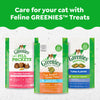 Greenies Feline Adult Dental Cat Treats, Oven Roasted Chicken Flavor, 9.75 oz. Tub