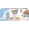 Purina Fancy Feast Gravy Lovers Poultry and Beef Grilled Gourmet Wet Cat Food Variety Pack - (Pack of 24) 3 oz. Cans