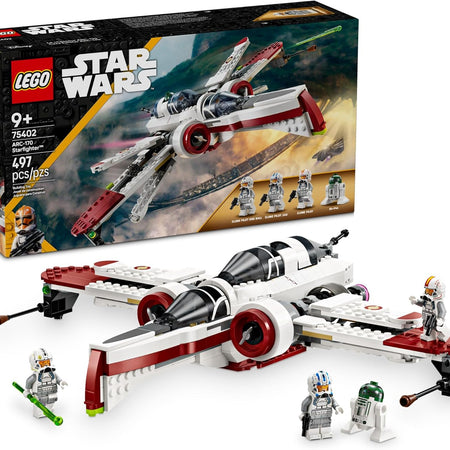 LEGO Star Wars: Revenge of The Sith ARC-170 Starfighter Spaceship Building Toy - Kids Star Wars Toy for Boys and Girls, Ages 9+ - Gift Idea for Birthdays - 75402