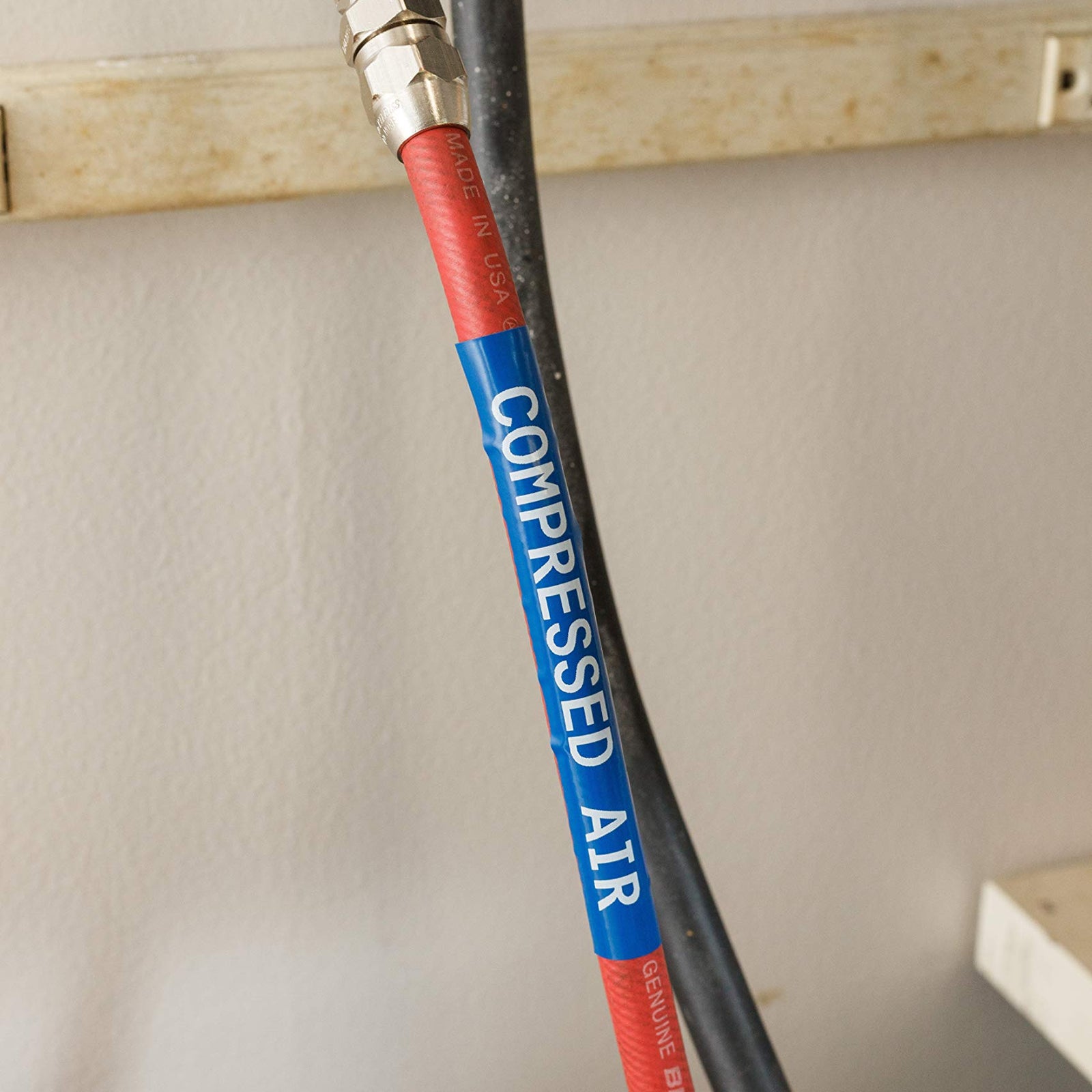 Brady Authentic (M21-375-595-BR) All-Weather Vinyl Label for Indoor/Outdoor ID, Lab and Equipment Labeling, White on Brown- ForM210, M210-LAB, M211, BMP21-PLUS and BMP21-LAB Printers, .375" W, 21' L