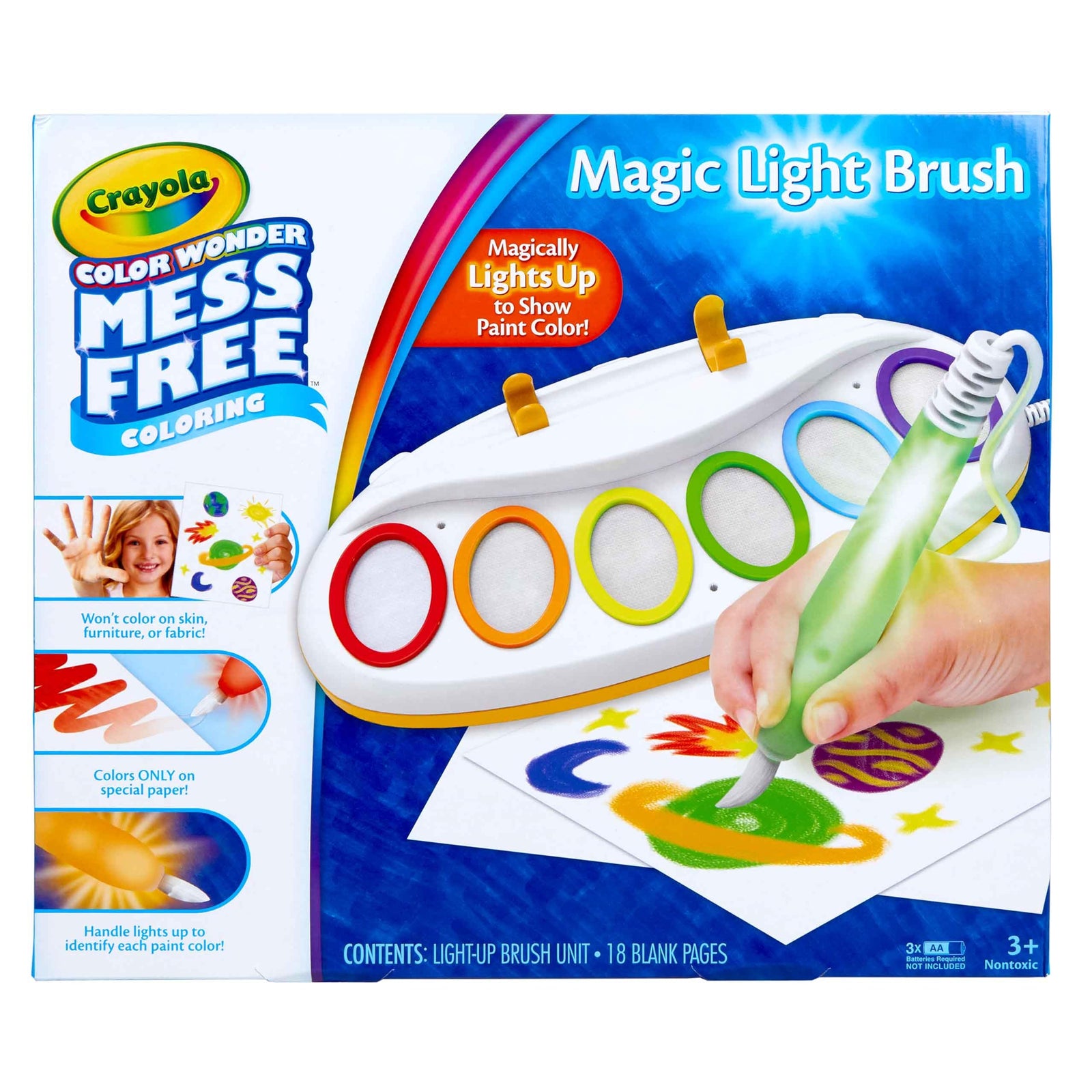 Crayola Color Wonder Mess Free Coloring Pages (50ct), Create Your Own Coloring Pages, Blank Color Wonder Refill, Toddler Toys & Gifts