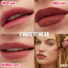 MAYBELLINE Super Stay Teddy Lip Tint, Long Lasting Matte Lipstick for Up To 12HR Wear, Ribbon Tied, 1 Count