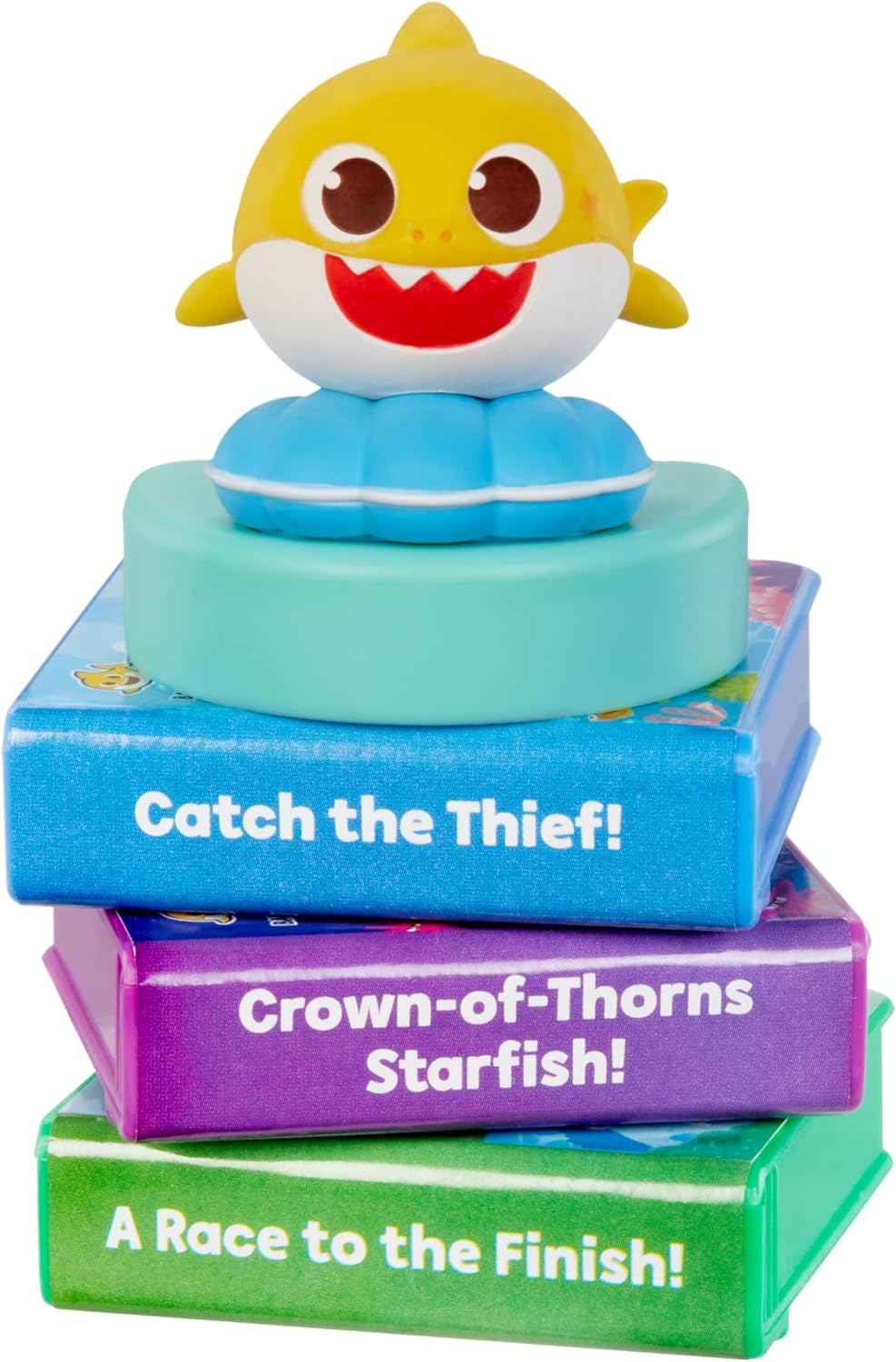 Little Tikes Story Dream Machine Baby Shark Heroes Collection, Storytime, Books, Audio Character, Toy Gift for Toddlers, Kids Girls Boys Ages 3+