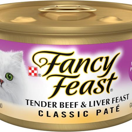 Purina Fancy Feast Grilled Wet Cat Food Seafood Feast in Wet Cat Food Gravy - (Pack of 24) 3 oz. Cans