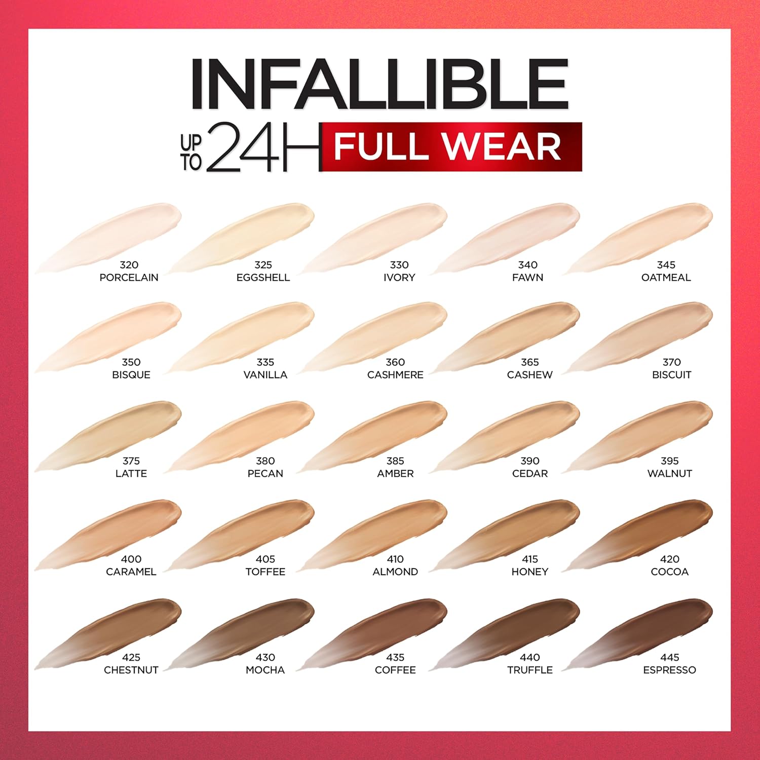 L'Oreal Paris Makeup Infallible Full Wear Waterproof Matte Concealer, Full Coverage, Bisque, 0.33 fl. oz.