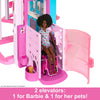 Barbie Dreamhouse, Pool Party Doll House with 75+ Pieces and 3-Story Slide, House Playset, Pet Elevator and Puppy Play Areas
