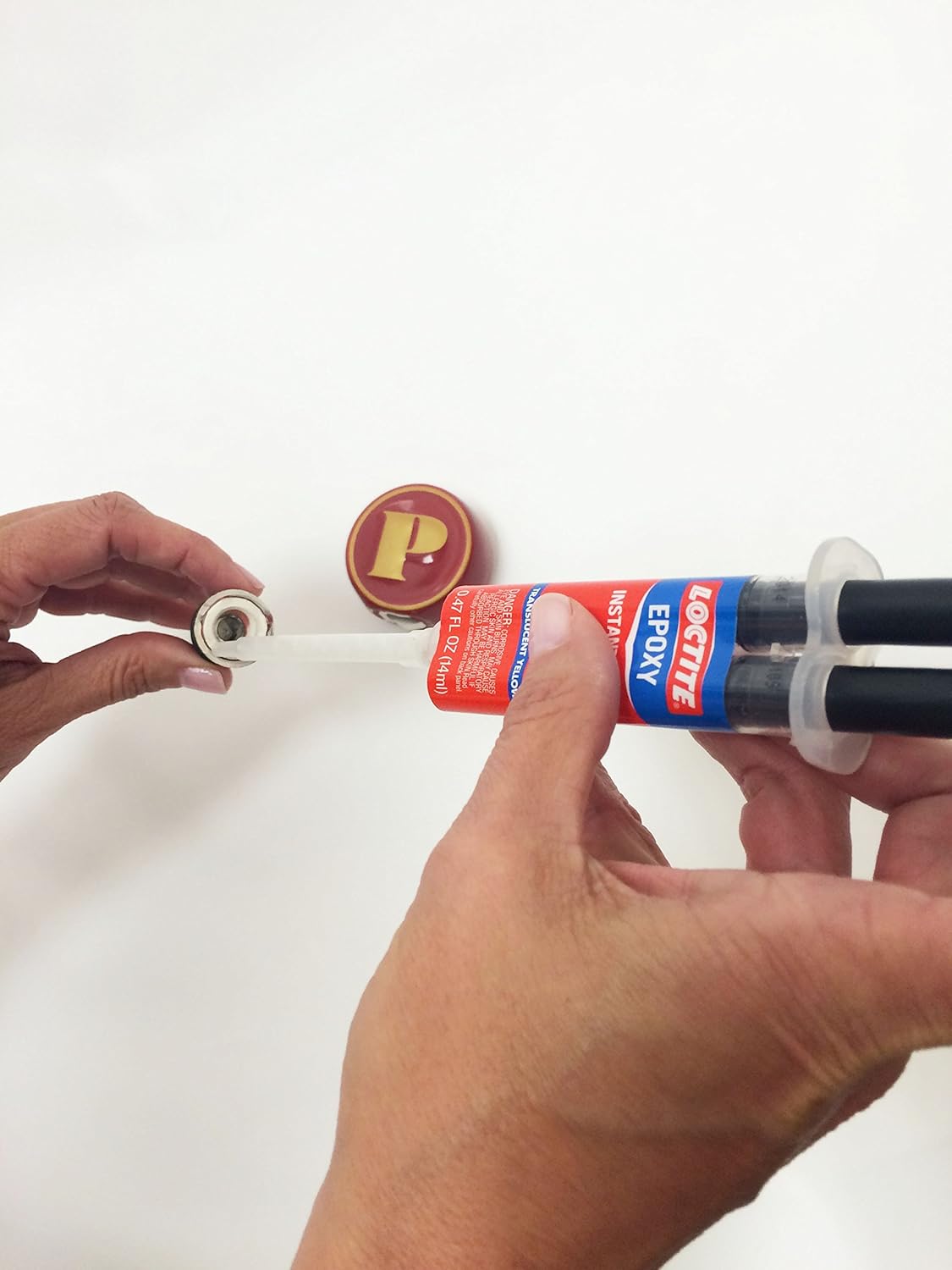 Loctite Epoxy Instant Mix 5 Minute, 0.47 fl. oz. Syringe (Pack of 6)