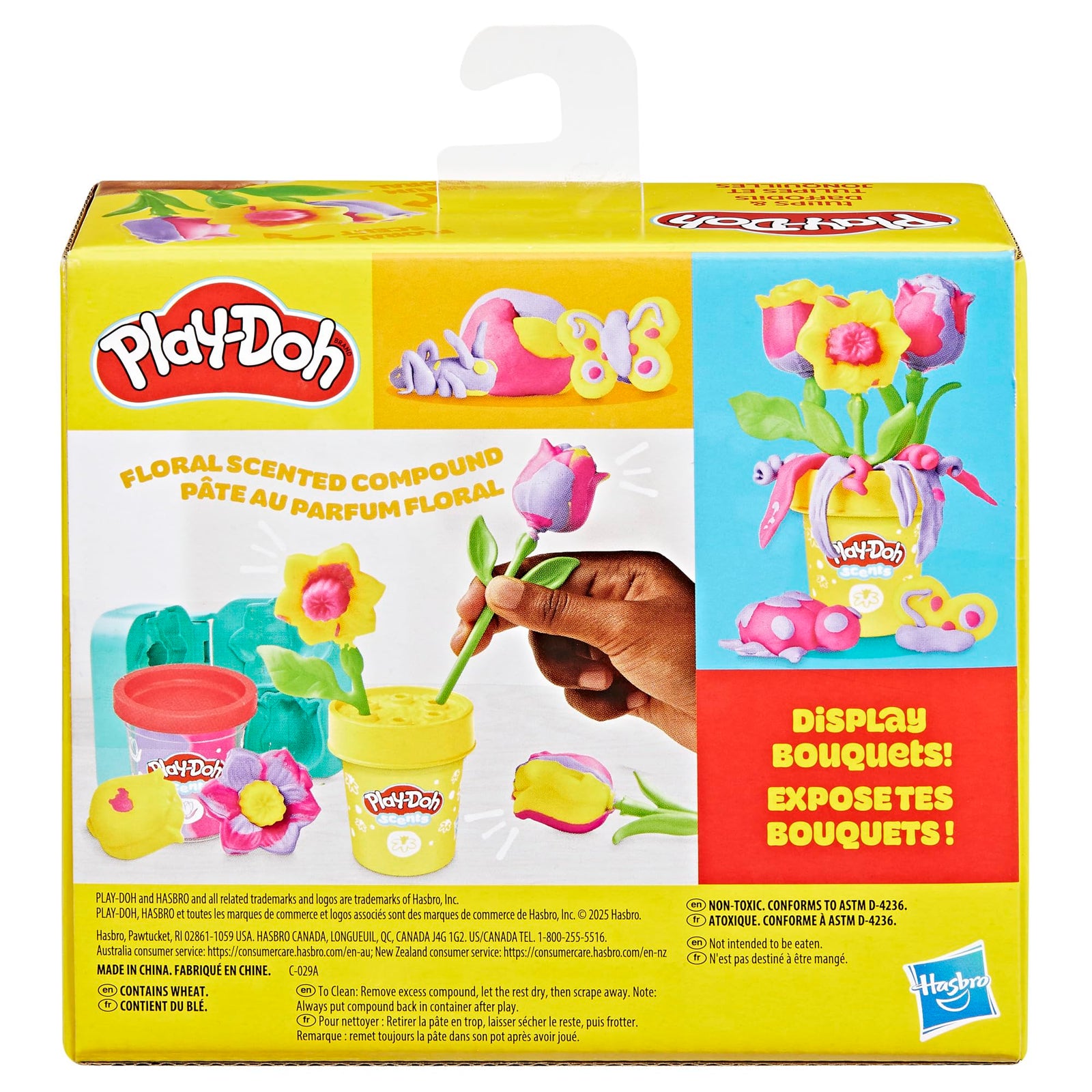 Play-Doh Sunflowers & Daisies Flower Toy, Kids Arts & Crafts Kit, Gifts for Girls & Boys 3+